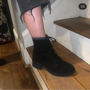 black boots